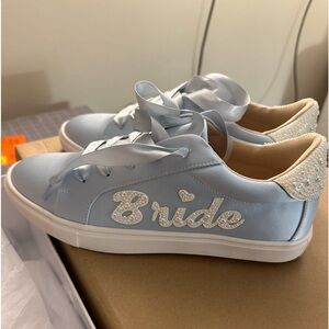 Betsey Johnson Jeweled Bride Sneakers